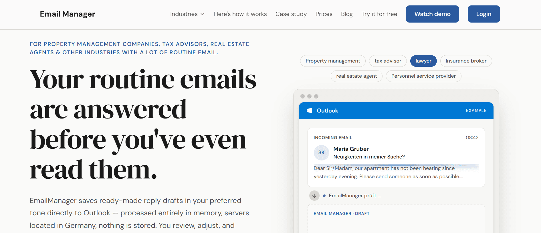 EmailManager.ai — AI Email Management Agent cover